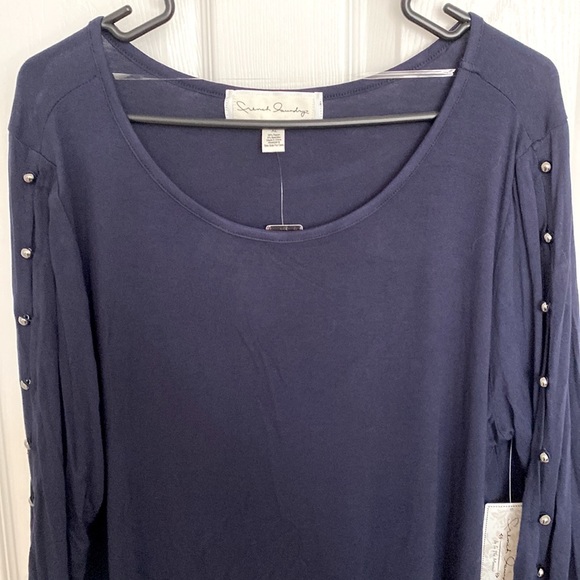NWT French Laundry 3/4 Sleeve Dressy Top - Picture 2 of 4
